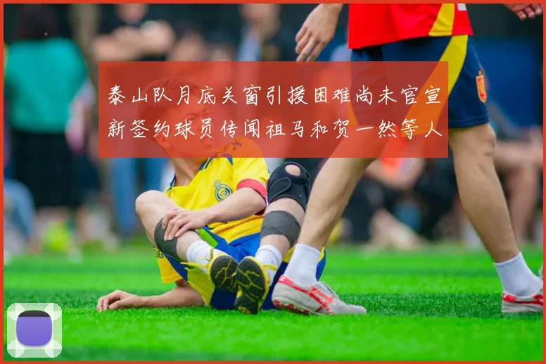 泰山队月底关窗引援困难尚未官宣新签约球员传闻祖马和贺一然等人